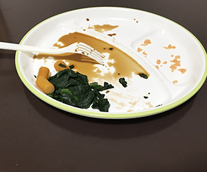 食べ残しの画像