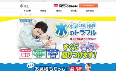 水PRO公式HP